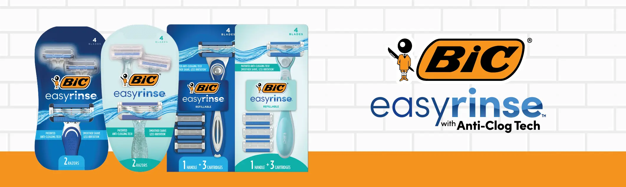 BIC EasyRinse™ Money Back Guarantee